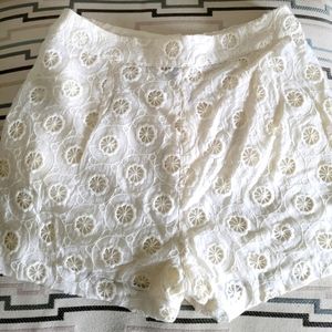 Aryn K White Shorts